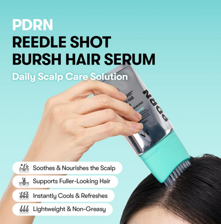 PDRN™ Brush Hair Serum | Cooling Scalp Essence