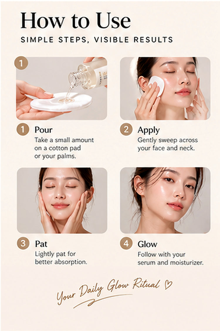 How to use LumiSilk Peptide Toner — enhanced clarity 4K