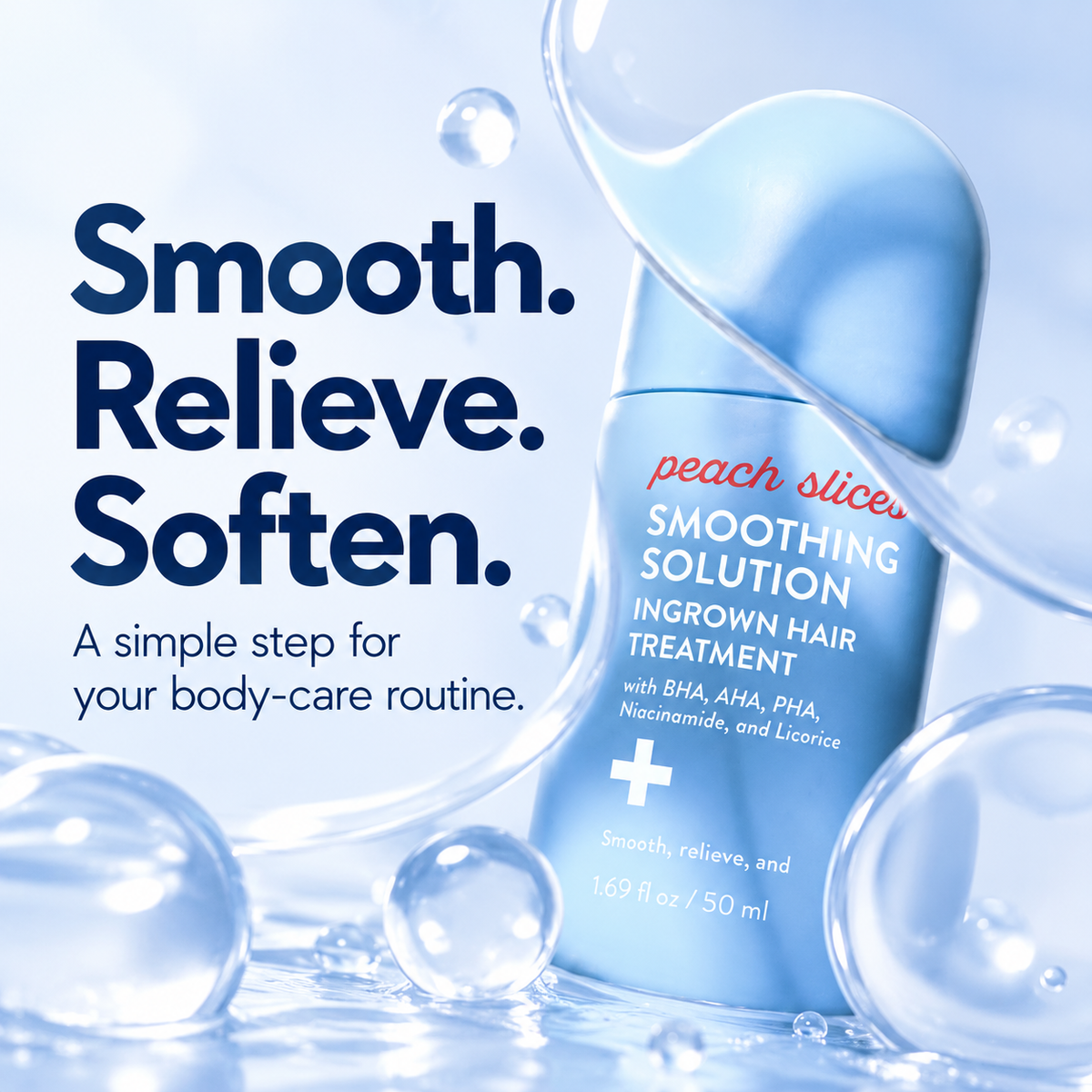 Smooth relieve soften