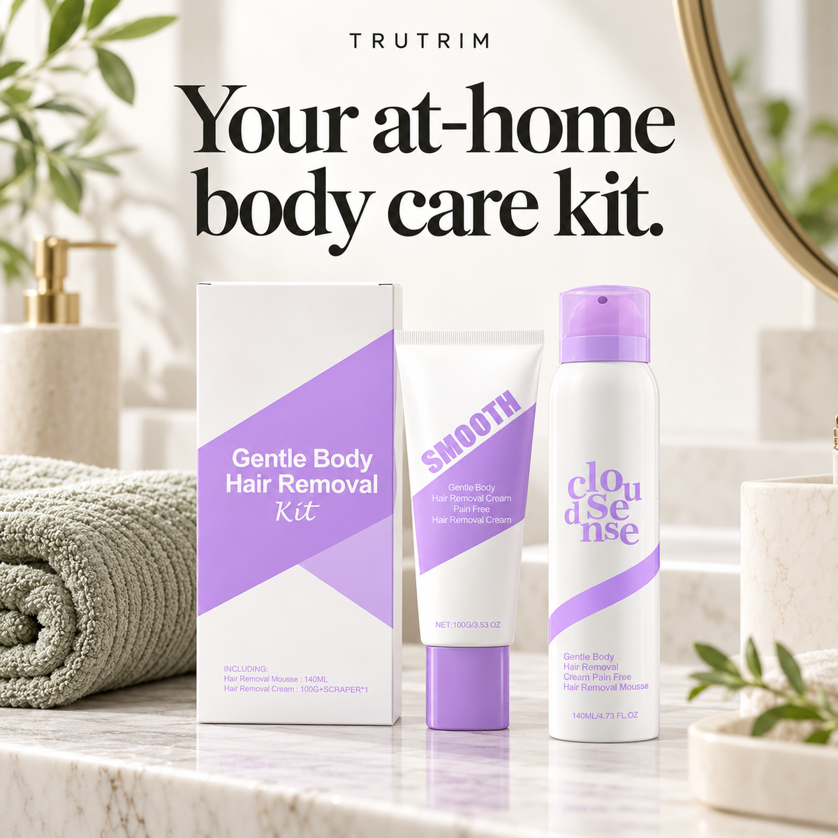 Your at-home body care kit.